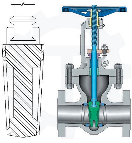 wedge-gate-valve-schematic